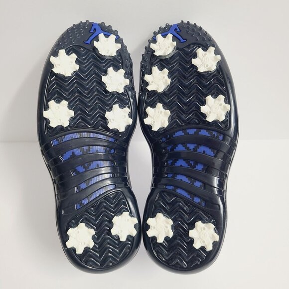 NEW Nike Air Jordan 12 Low Golf Shoes DM9015-105 Size 7 White Game Blue main image 8